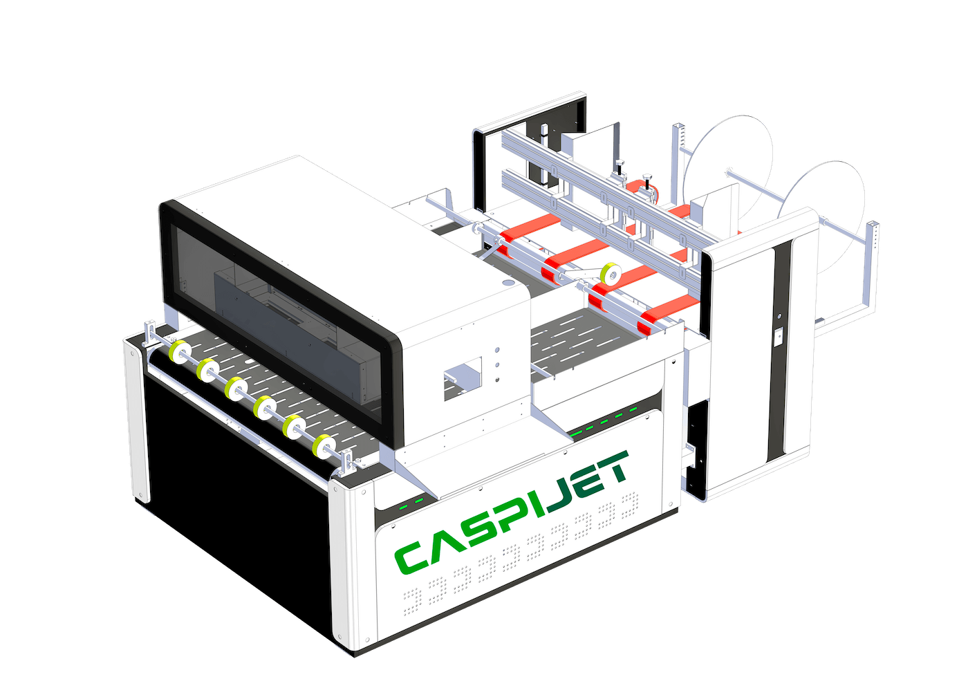 Caspijet CJ-T1200 CJ-T1200 Cardboard Printing Single Pass Printer