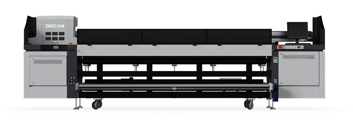 Docan UV R3200 Endüstriyel UV Rulo Baskı Makinesi Rulo