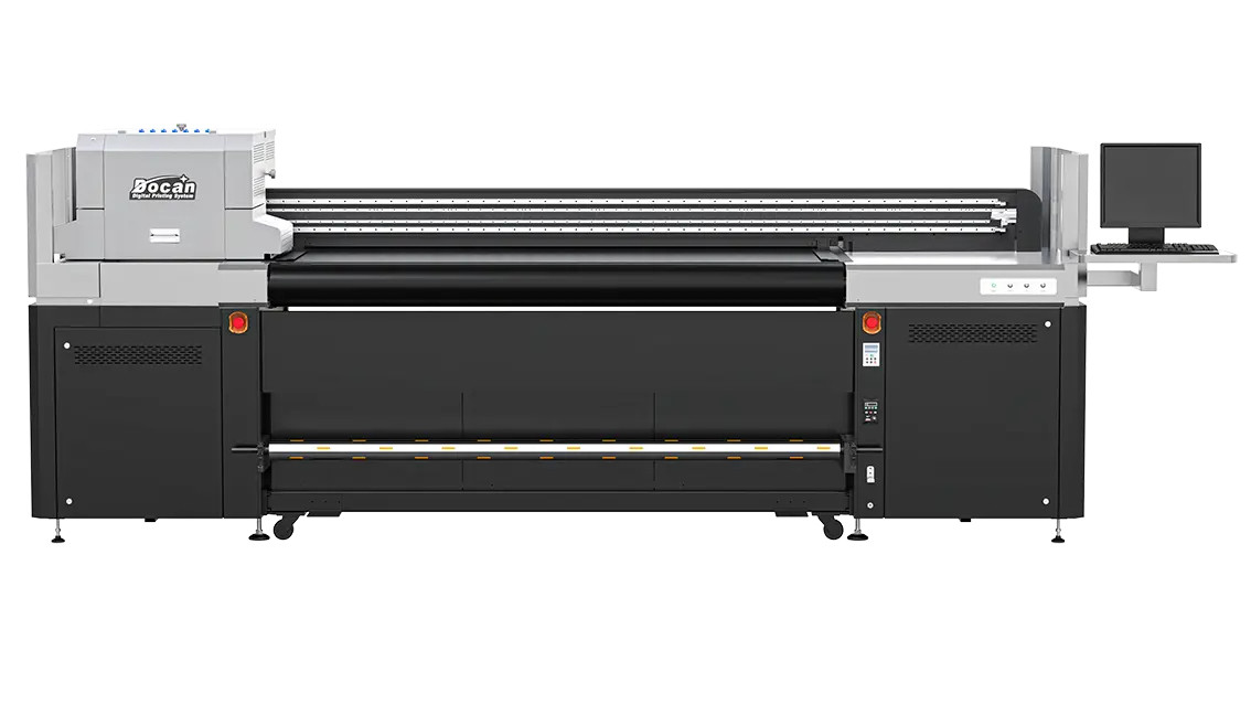 Docan UV FR2006 Rulodan Ruloya UV Baskı Makinesi