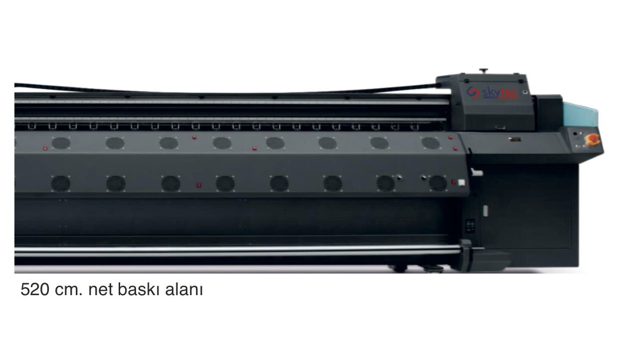 Blueprint  Solvent Baskı Makinesi 5 mt.